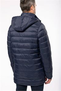 PARKA PIUMINO LEGGERO CON CAPPUCCIO